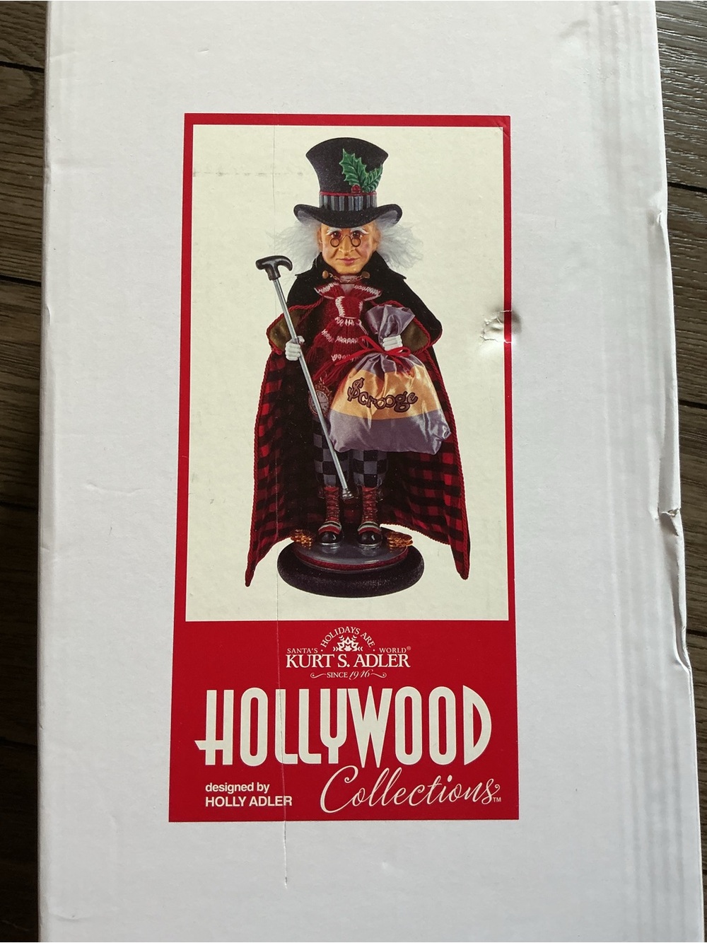 Kurt Adler 17-Inch Hollywood Scrooge Nutcracker